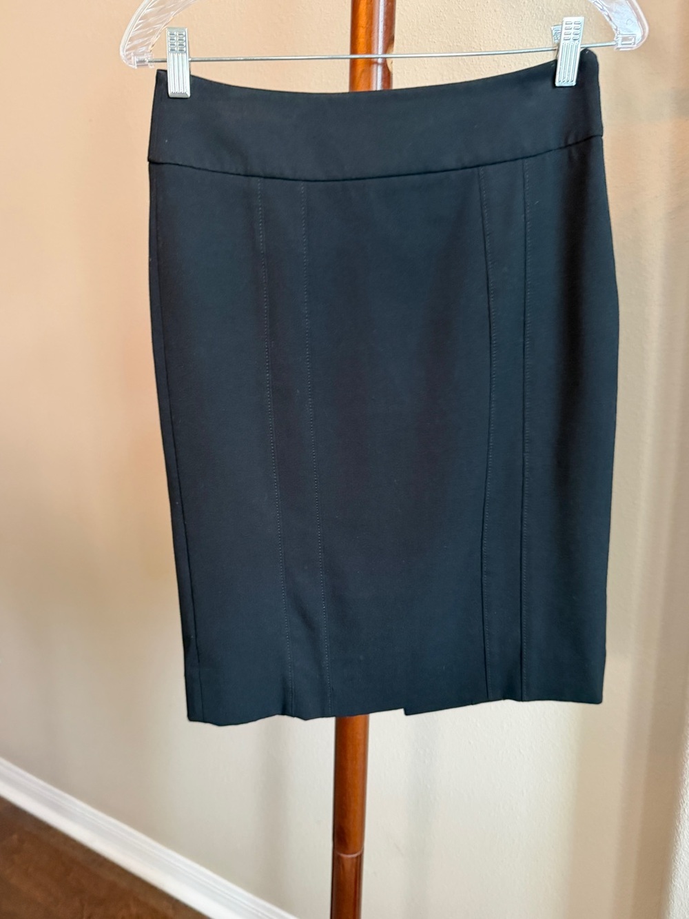 White House Black Market Black Pencil Skirt Size 2